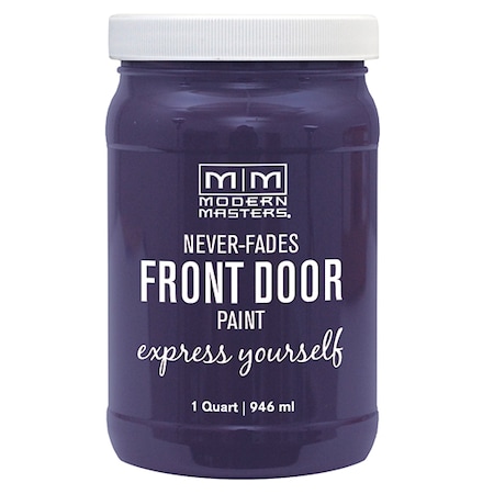 Modern Masters 1 Qt Spiritual Front Door Paint Water-Based Exterior Enamel 275261